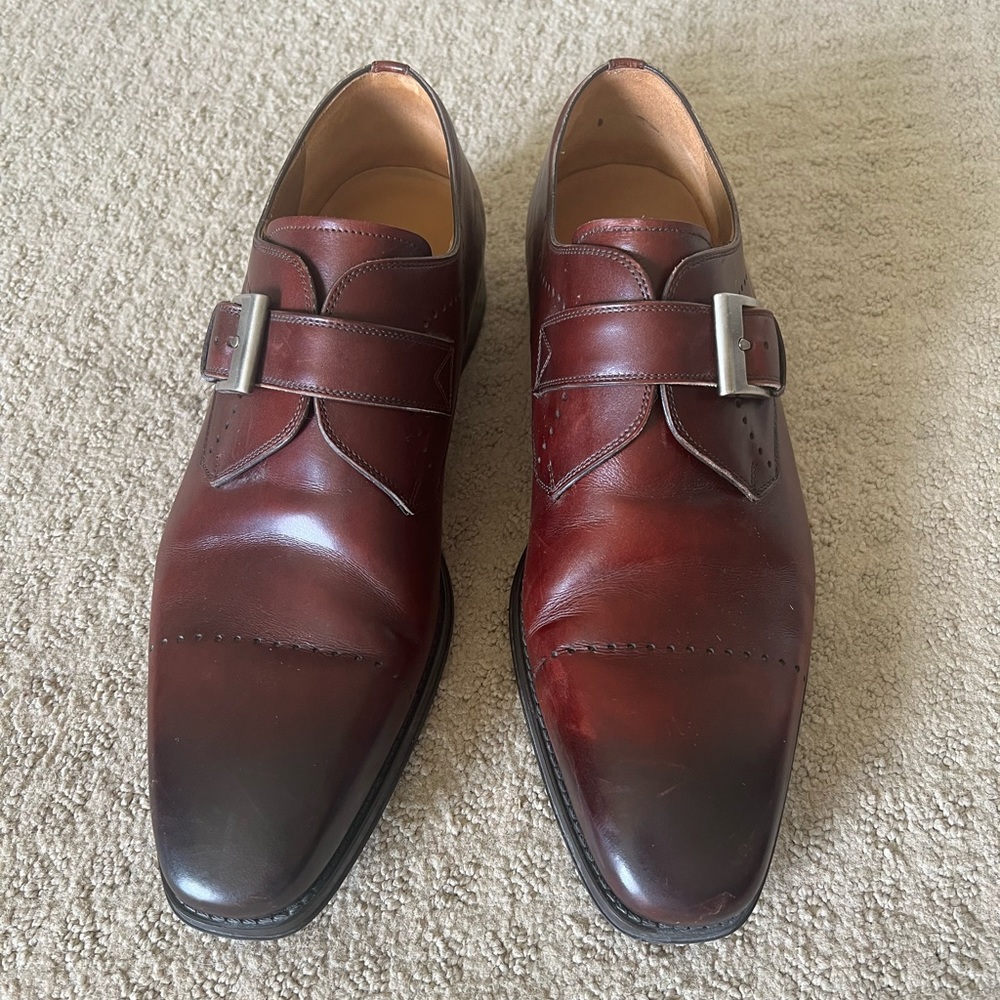 Mens Magnanni buckle loafers size 11